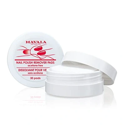 Image of Mavala Mini Nail Polish Lacquer Remover Pads (30 Pack)