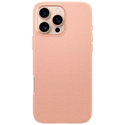 Image of Spigen Liquid Air TPU Back Cover Pink Apple iPhone 16 Pro Max