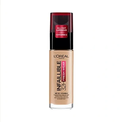 Image of L&#039;Oréal Paris Infallible 24hr Freshwear Liquid Foundation (Various Shades) 145 Beige Rose
