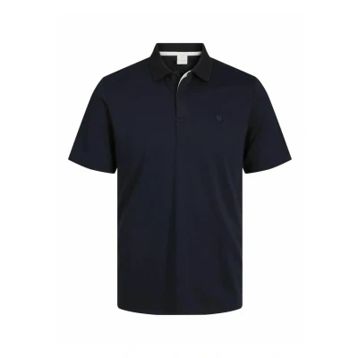 Image of Jack &amp; Jones Rodney Polo Shirt Men XL, Dark Blue, XL