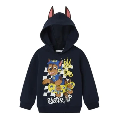 Image of Name it Nmmnix Pawpatrol Hoodie for kids, Size: 2 3y, Dark sapphire