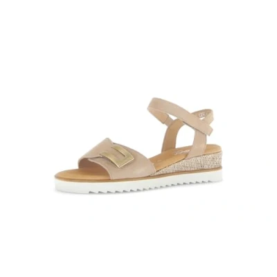 Image of Gabor Comfort Wedge sandals, Women&#039;s, Size: 6.5, Sand shoes
