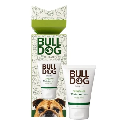 Image of Bulldog Skincare Men&#039;s Gift Set Original Moisturiser Cracker