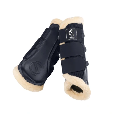 Image of Eskadron SS25 Classic Tendon Boots Mesh FauxFur Shetty