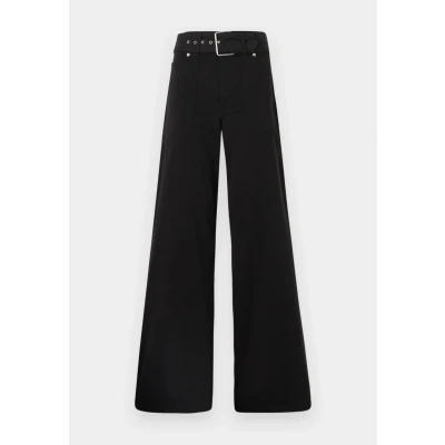 Image of HUGO Hicandi Trousers, Women&#039;s, Size: 6, Black