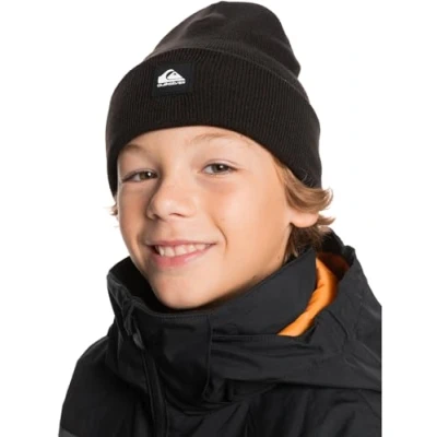 Image of Quiksilver Brigade Youth Beanie Unisex for kids, Size: One Size, Blue nights
