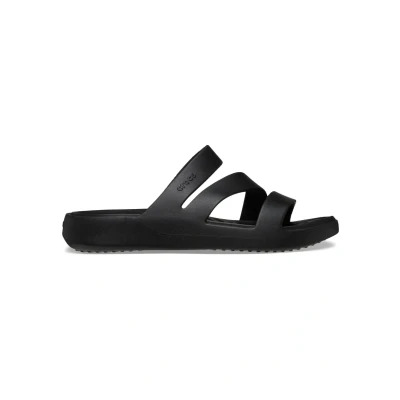 Image of Crocs Women&#039;s Getaway Strappy Sandal, Black, 6 UK