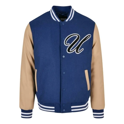 Image of Urban Classics BIG Bomber Jacket, Men&#039;s, Size: XL, Spaceblue
