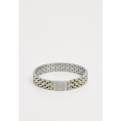 Image of BOSS OWAN Bracelet silvercoloured, Men&#039;s, Size: One Size, Silver coloured