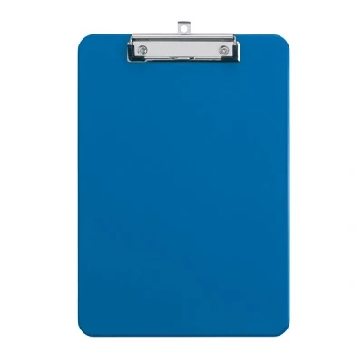 Image of Maul Clipboard, Din A4 Portrait, Plastic, 8 mm Clamping Width, 3 Board Thickness, Blue