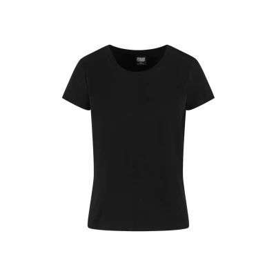 Image of Urban Classics Sorona Basic Tshirt, Women&#039;s, Size: 5XL, Black