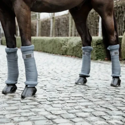 Image of Stall Bandaging Pads Grey