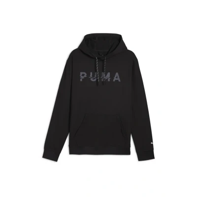 Image of Puma Cloudspun Branded Hoodie, Men&#039;s, Size: XL, Black q