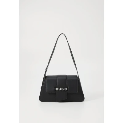 Image of HUGO MEL BAG FLAP Handbag, Women&#039;s, Size: One Size, Black
