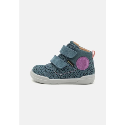 Image of Superfit Barefoot Superfree Hightop trainers for kids, Size: 5.5K, Hellblau/lila Leather and textile