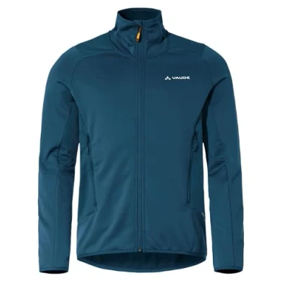 Image of Vaude Monviso FZ Fleece jacket, Men&#039;s, Size: Small, Baltic sea
