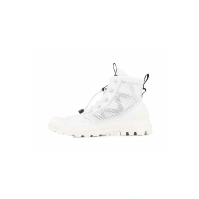 Image of Palladium Pampa LITE Travel VT Laceup ankle boots, Size: 9.5, Star white Synthetics