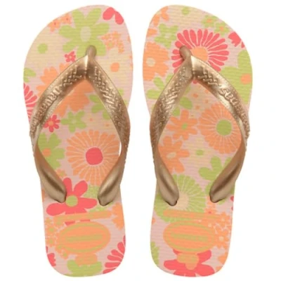 Image of Havaianas Flores Slippers for kids, Size: 12K, Ballet rose shoes