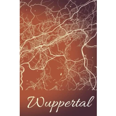 Image of Wuppertal: deine Stadt, Region, Heimat! Notizbuch DIN A5 blanko 120 Seiten Geschenk