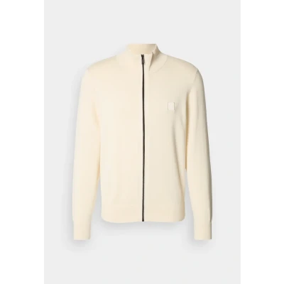 Image of BOSS Kanozip Cardigan, Men&#039;s, Size: 3XL, Open yellow