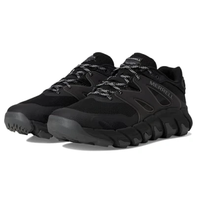 Image of Merrell Men&#039;s Trekking Shoes, black, 8.5 UK