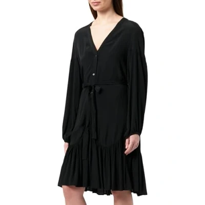 Image of HUGO Kawarda Day dress, Women&#039;s, Size: 6, Black