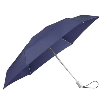 Image of SAMSONITE Alu Drop S 3 Section Manual Mini Flat Regenschirm, 23 cm, Indigo Blue