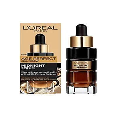 Image of L&#039;Oreal Paris Midnight Serum Cell Renew Age Perfect Anti Oxidant Recovery Complex Night 30ml