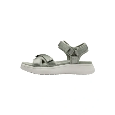 Image of Tamaris Platform sandals, Women&#039;s, Size: 4, Sage Textile