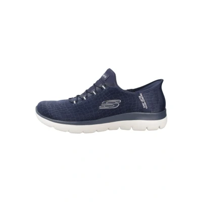 Image of Skechers Women&#039;s Summits Classy Night Sneaker, Navy, 6.5 UK