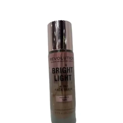 Image of Revolution Bright Light Face Glow 23ml (Various Shades) Radiance Tan