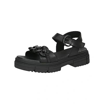 Image of Caprice Platform sandals Black nappa, Women&#039;s, Size: 6, nappa Leather