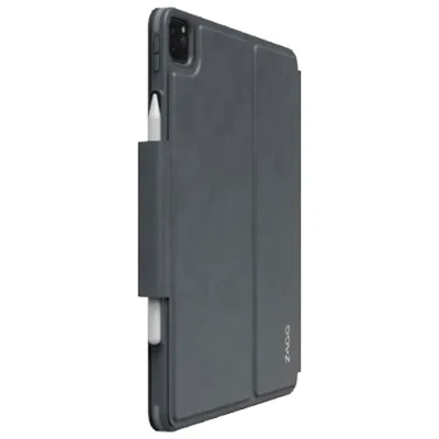 Image of Zagg Pro Keys Pu Leather Keyboard Case Black Apple iPad 12.9 2020/2021