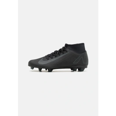 Image of Nike Performance Mercurial Superfly 10 CLUB FG/MG Moulded stud football boots, Size: 5.5, Black/deep jungle Textile/synthetics