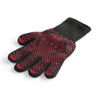Image of Hendi Oven Gloves Fiberglass 30 cm 2 Pieces