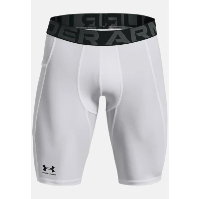 Image of Under Armour HG LNG Pants, Men&#039;s, Size: Small, White