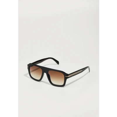 Image of Eyewear by David Beckham Sunglasses black/goldcoloured, Men&#039;s, Size: 54, Black/gold/coloured