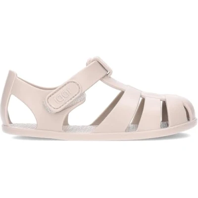 Image of Igor Thin Sole Nemo Jelly Sandals Hook And Loop Closure Size 13 Color Sand