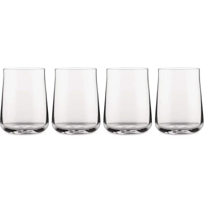 Image of Alessi Eugenia long drink glass 4 pieces NF09/03 by Naoto Fukasawa