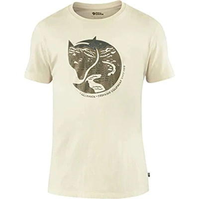 Image of Fjällräven Arctic FOX Print Tshirt, Men&#039;s, Size: XS, Blue