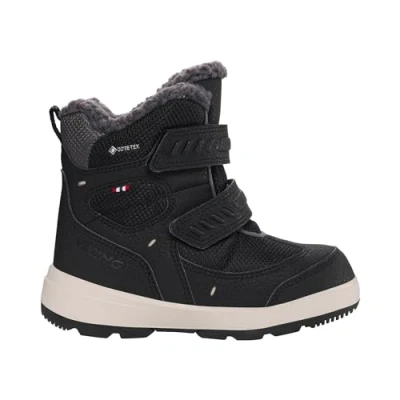Image of Viking Toasty WARM GTX Unisex Winter boots for kids, Size: 6K, Black/charcoal Textile/synthetics