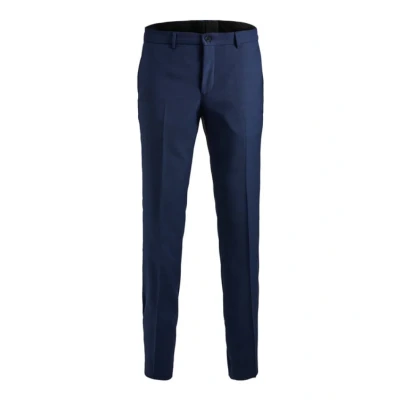 Image of JACK &amp; JONES Men&#039;s Jprsolaris Trouser Noos Suit, Blue (Medieval Medieval Blue), W33 (Manufacturer size: 48)
