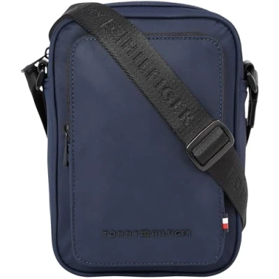 Image of Tommy Hilfiger Repreve MINI Reporter Unisex Across body bag, Size: One Size, Space blue