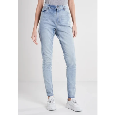 Image of Urban Classics Jeans Skinny Fit, Women&#039;s, Size: 26x32, Authentic blue wash