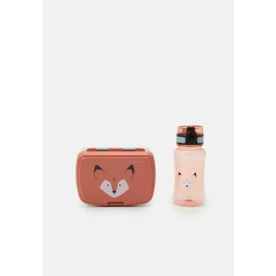 Image of Lässig Lunch About Friends FOX SET Unisex box for kids, Size: One Size, Red