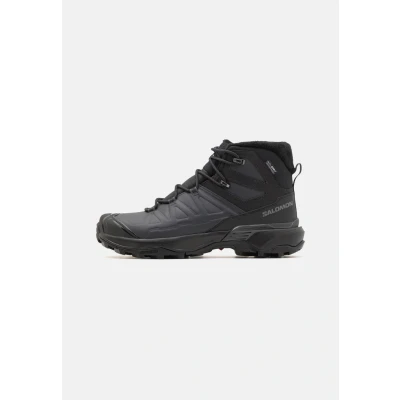 Image of Salomon X Ultra Snowpilot WP Winter boots, Men&#039;s, Size: 10, Black/phantom/castlerock Textile/synthetics