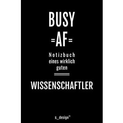 Image of Notizbuch für Wissenschaftler: Originelle Geschenk Idee [120 Seiten kariertes blanko Papier]