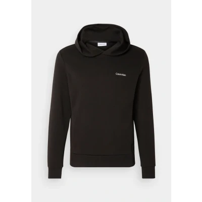 Image of Calvin Klein Micro LOGO Repreve Hoodie Sweatshirt, Men&#039;s, Size: XXL, Schwarz