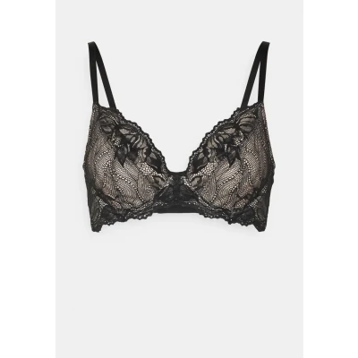 Image of Calvin Klein Underwear SED Comfort Lotus Unlined Underwired bra, Women&#039;s, Size: 30B, Black