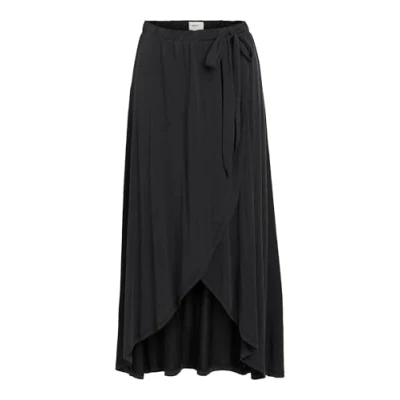 Image of Object Objannie NOOS Wrap skirt, Women&#039;s, Size: Large, Black